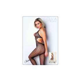 Bodystocking en dentelle et résille noire - Le Numéro 17 - Collection Bodystocking 